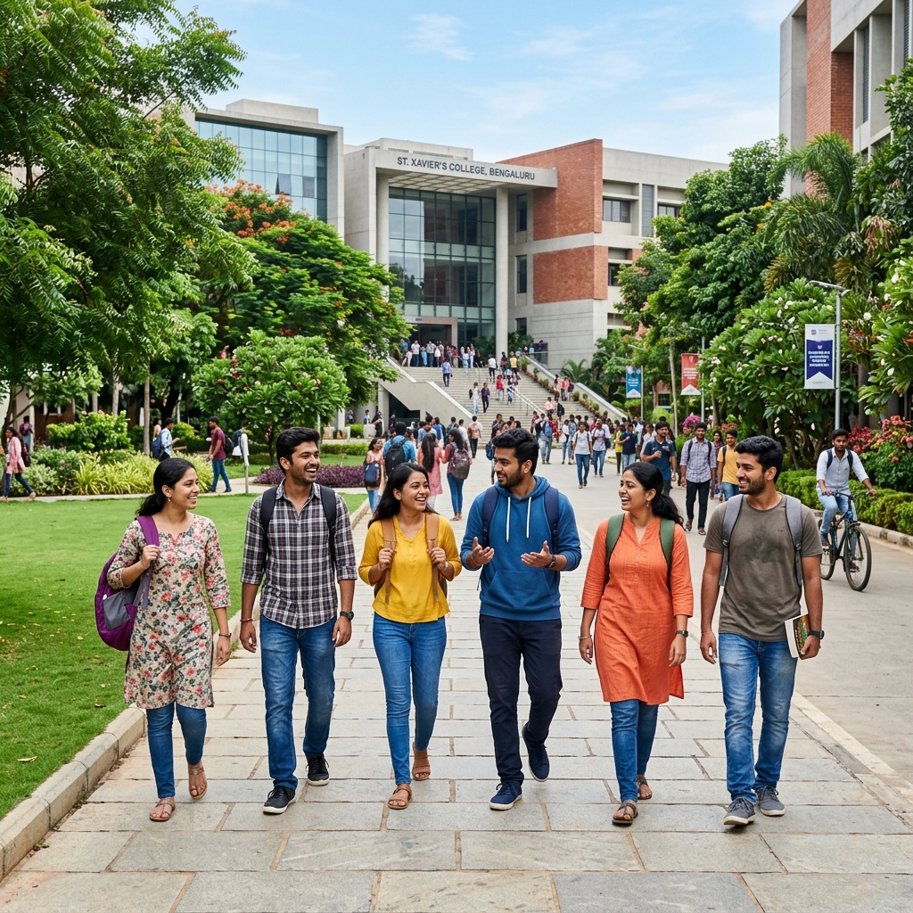 Students Walking